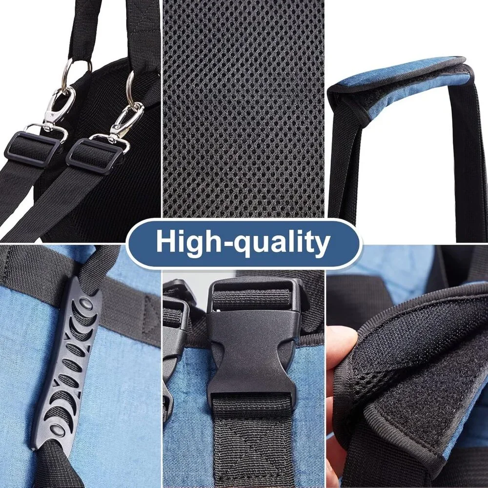 COODEO Dog Carry Sling, Emergency Backpack Pet Legs Support XL
